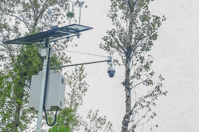 Equipamento danificado durante a enchente de dezembro foi substituída na colônia