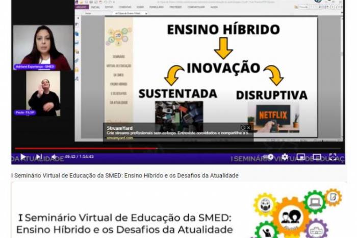Secretaria Municipal de Educação está com inscrições abertas para comunicadores de boas práticas até o dia 20 de outubro. O evento ocorre de 25 a 29 deste mês