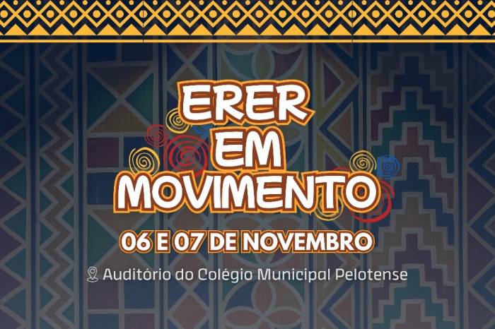 Erer em Movimento busca fortalecer as práticas pedagógicas relacionadas ao tema com palestras, apresentações culturais e compartilhamento de práticas educativas