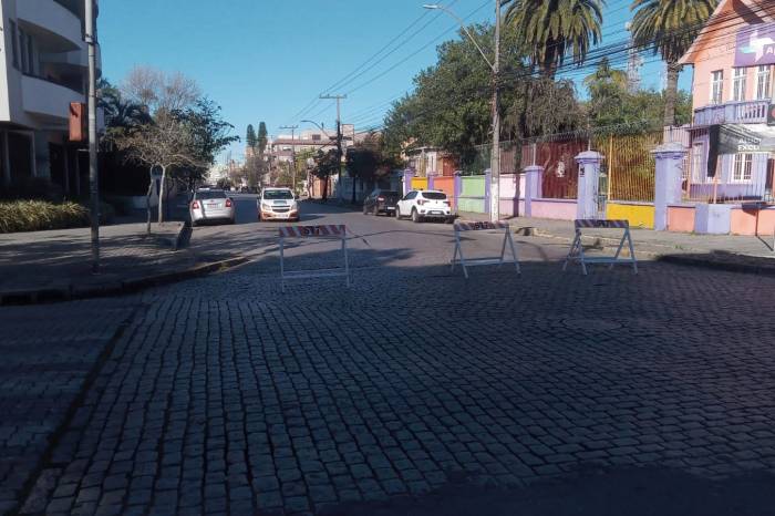 Bloqueio é necessário para prosseguimento de obras de infraestrutura que passam no cruzamento