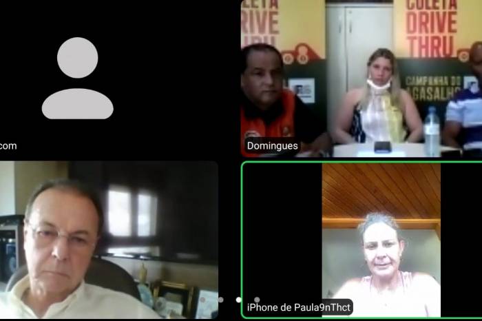 Prefeita Paula esteve reunida com representantes da Defesa Civil do Estado e da Secretaria de Agricultura e Pecuária