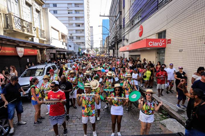 Haverá desfile de um bloco no sábado e de dois no domingo