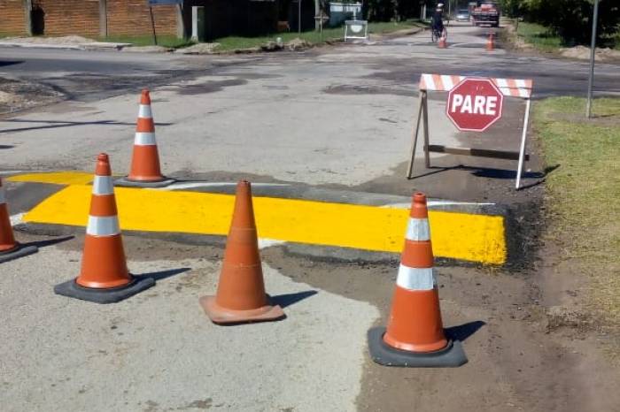 Mudança no trânsito já está valendo no Laranjal