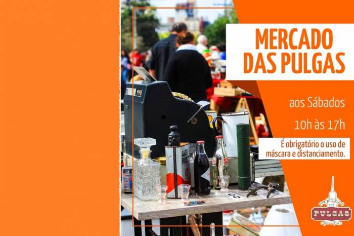 A feira de antiguidades ocorre das 10h às 17h, no Largo Edmar Fetter (Mercado Central)