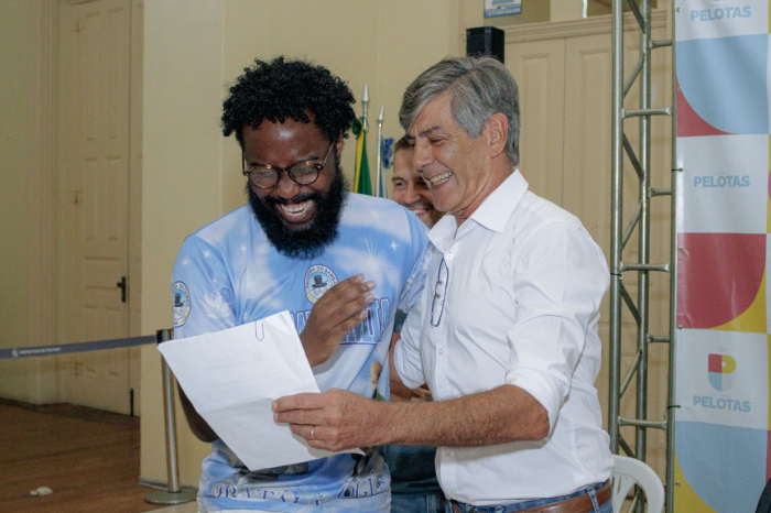 A entrega que aconteceu nesta quinta (12), garante a organização, segurança e a legalidade da festa