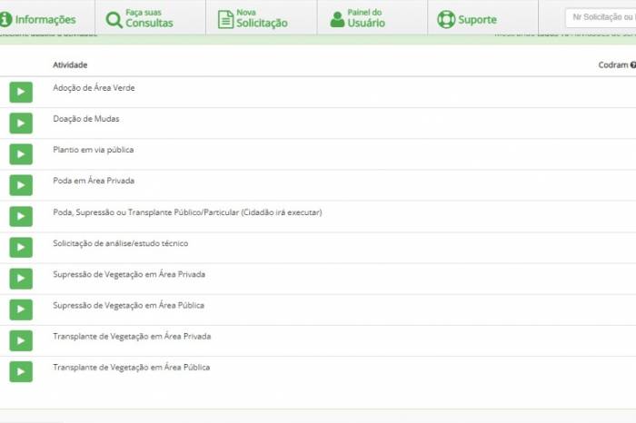 Mudança tem o objetivo de facilitar o acesso dos pelotenses aos serviços disponibilizados pela Prefeitura. Adoção de áreas verdes e doação de mudas também poderão ser encaminhados pela internet