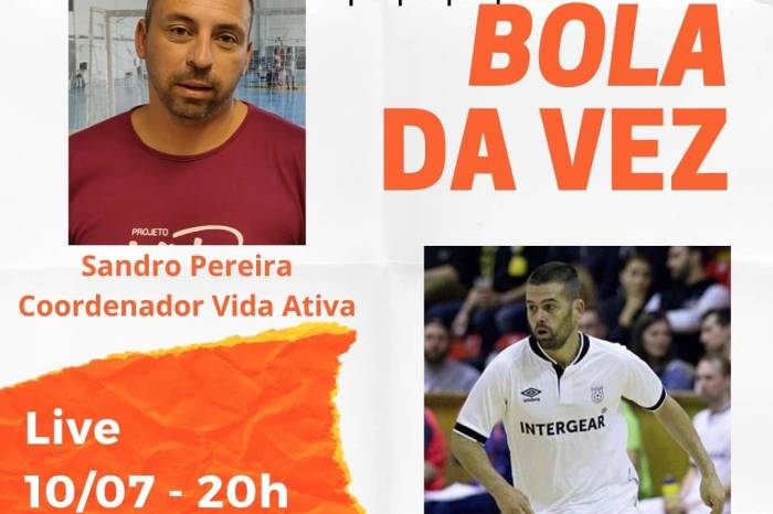 Transmissão ao vivo será nesta sexta-feira na página do Desporto