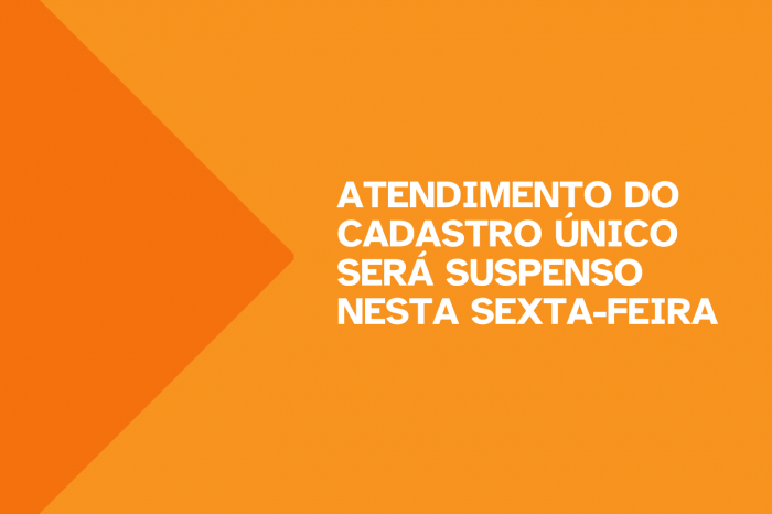 Pausa é para a capacitação dos servidores. Serviço será retomado, normalmente, na segunda-feira