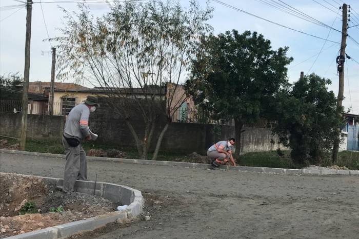 Projeto Pavimentação nos Bairros, do programa #ObraNoBairro, beneficia cinco vias daquela área da cidade
