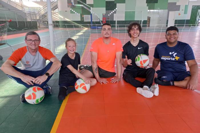 Equipe se prepara para as Paralimpíadas Escolares, que ocorre no próximo mês em São Paulo