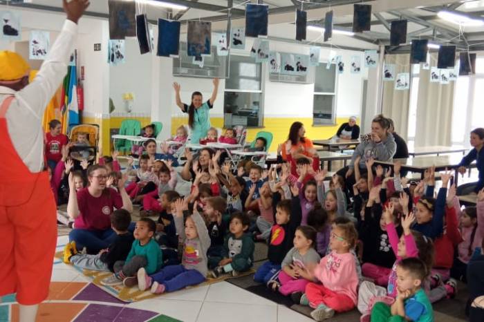 Somente de segunda a sexta-feira, 300 pessoas participaram de atividades programadas pelo setor de Educação para o Trânsito da STT