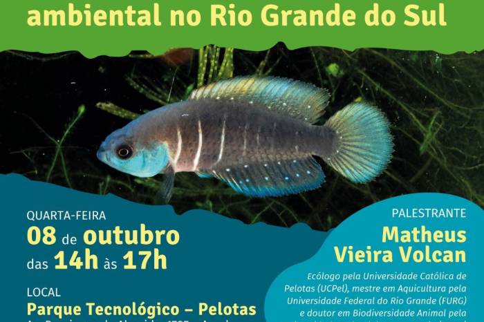 Atividade promovida pela SQA ocorre no Parque Tecnológico e destaca importância dos peixes-anuais