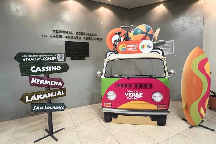 No cenário de verão, destinos atrativos do RS são acessados via QR Code