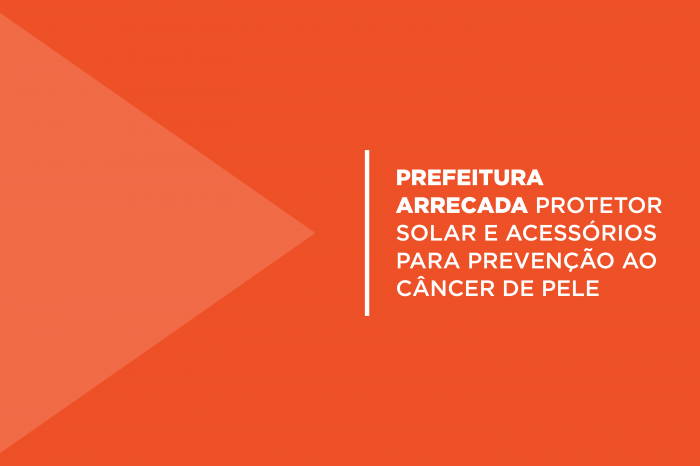 População pode doar bonés, lenços, chapéus e protetores solares. Artigos serão entregues aos usuários do Cras Centro