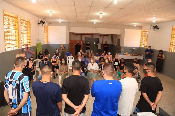 Cerimônia marcou a formatura de seis socioeducandos da unidade de Pelotas na metodologia inserida nas estratégias do Pacto pela Paz