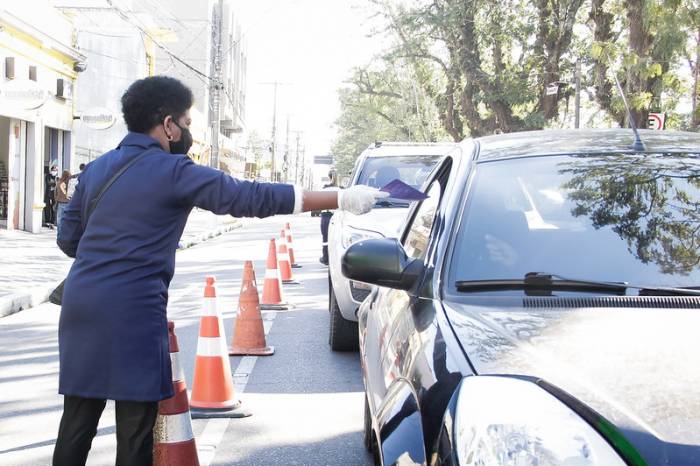 Na sede do 4º BPM, a população poderá doar agasalhos sem descer dos seus veículos