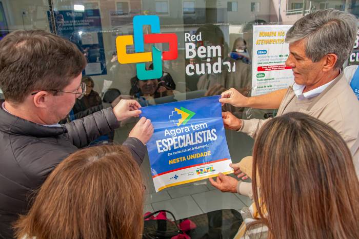 Município é um dos 12 no País, e pioneiro no Estado, a aderir ao programa do Ministério da Saúde. Anúncio ocorreu nesta sexta-feira (15) na UBS Guabiroba