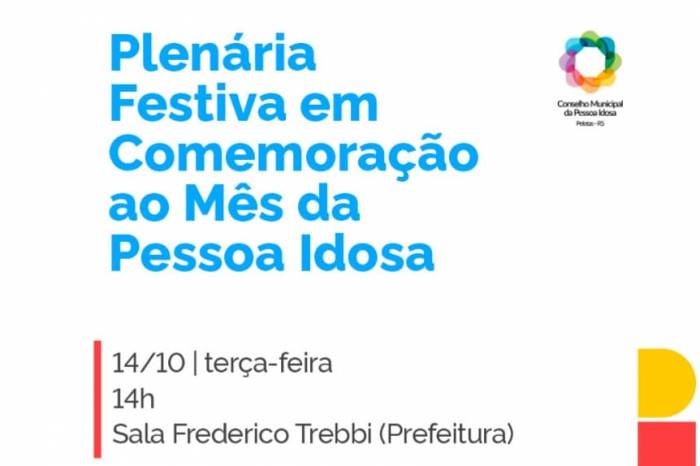 Evento apresentará diagnóstico da Cidade Amiga da Pessoa Idosa