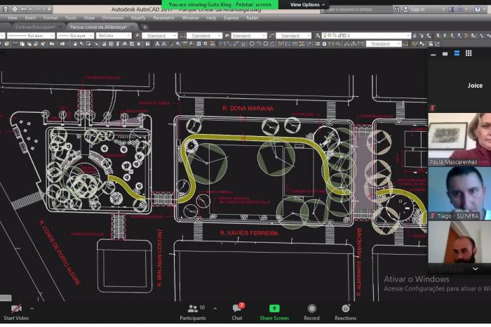 O projeto Parque Linear da Alfândega envolve três quadras, entre elas a da Praça da Alfândega, que será a primeira a receber as ações