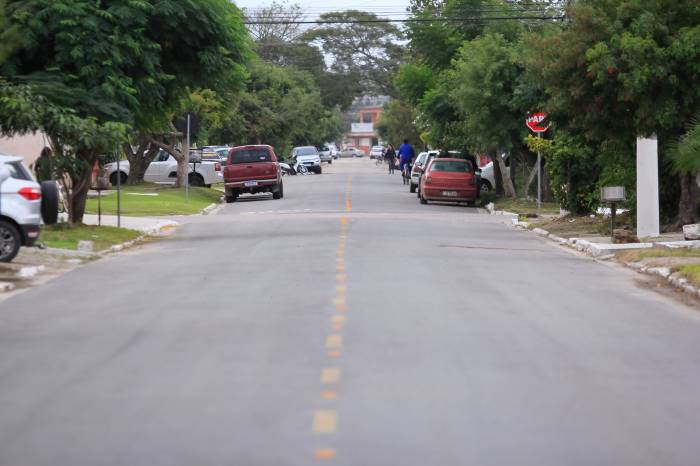 Trecho de 620 metros entre as ruas Caetano Gotuzzo e Demétrio Ribeiro foi pavimentado, sinalizado e recebeu intervenções de paisagismo