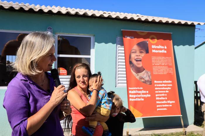 Moradias foram construídas a partir da parceria entre o Estado e Município por meio do programa A Casa é Sua