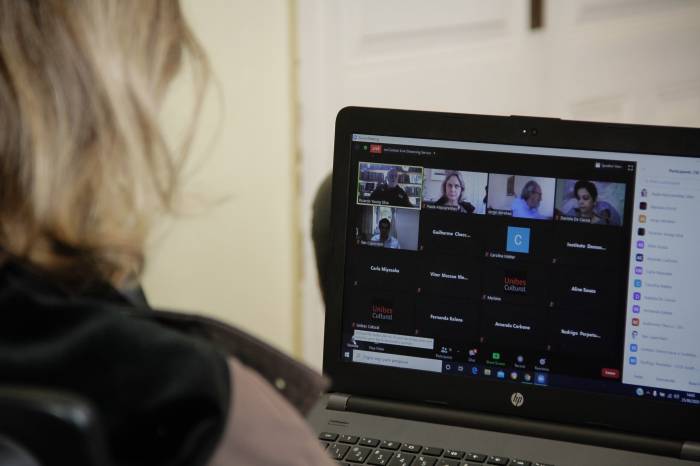 Prefeita foi a única governante brasileira no encontro on-line, que reuniu cerca de 120 representantes de diferentes países e teve relatos de planos de ação na área de segurança