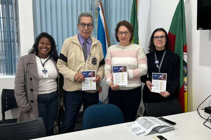 Coordenador do Estudo Nacional de Alimentação e Nutrição Infantil é recebido na Secretaria Municipal de Saúde