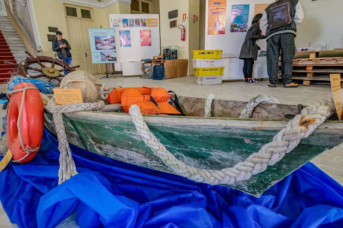 Executivo, UFPel e comunidade da Colônia de Pescadores inauguram a mostra que pode ser visitada até o dia 14, no Paço Municipal