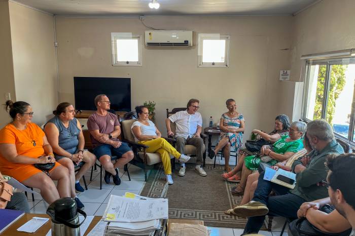Equipe diretiva apresentou as demandas da escola para o início do ano letivo na rede municipal, que ocorre dia 10 de fevereiro na zona rural