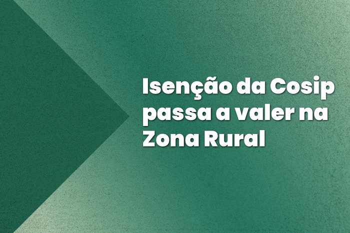 Moradores de imóveis localizados na zona rural de Pelotas podem solicitar o benefício a partir da próxima terça-feira (31)