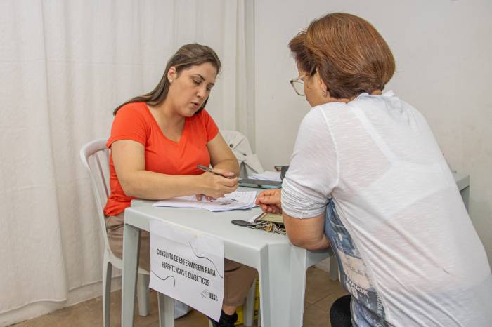 Ação leva serviços de saúde ao bairro das 10h às 16h