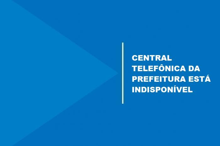 Números serão utilizados até que problema na central telefônica seja resolvido