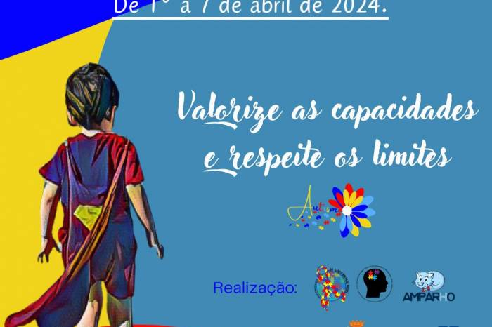 Programação do aniversário da instituição integra a Semana Municipal de Conscientização sobre o Autismo, que ocorrerá de 1° a 7 de abril