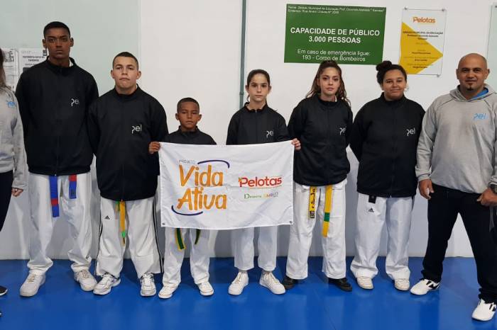 Prefeitura viabiliza a participação de seis estudantes, do bairro Dunas, no evento nacional, por meio do Pacto Pelotas pela Paz