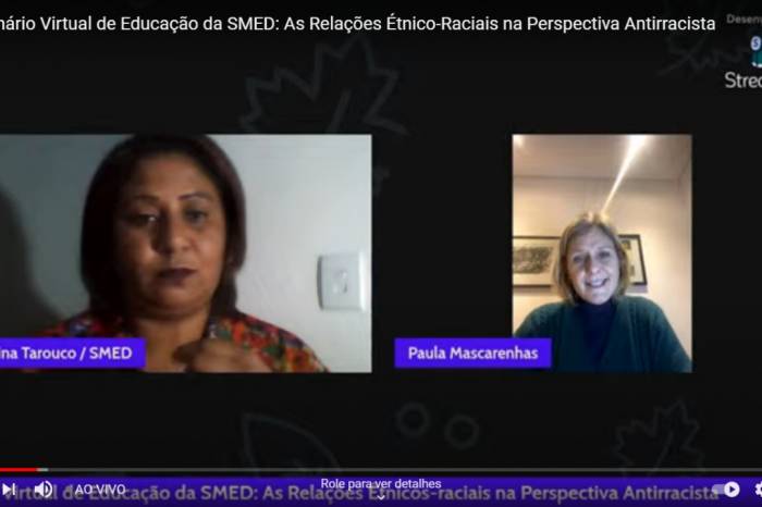 Evento discutirá, até outubro, as relações étnico-raciais na perspectiva antirracista