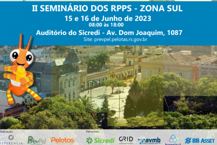 Evento organizado pela Prefeitura conta com a participação dos municípios da região Sul para tratar sobre questões previdenciárias nesta quinta (15) e sexta-feira (16)