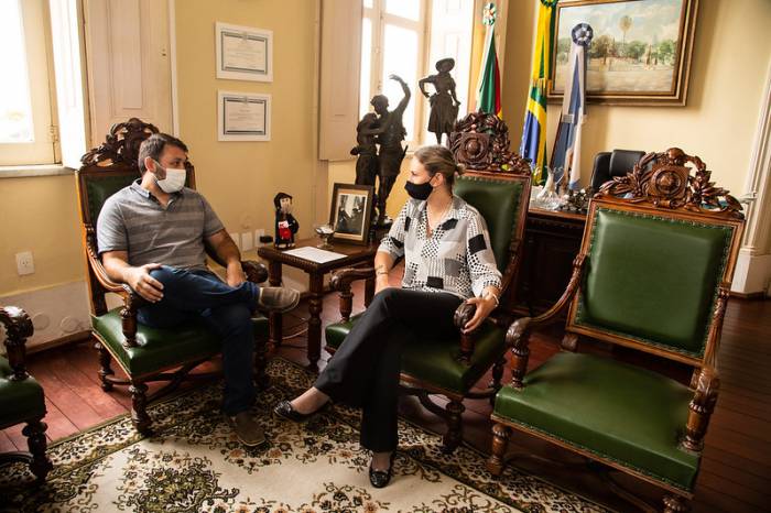 Durante visita, foram tratados assuntos relacionados à área esportiva