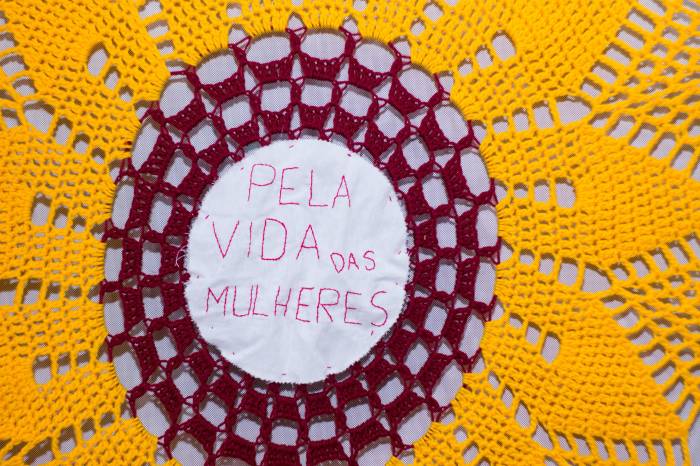 Durante o final de semana centenas de mulheres se reuniram para discutir políticas públicas