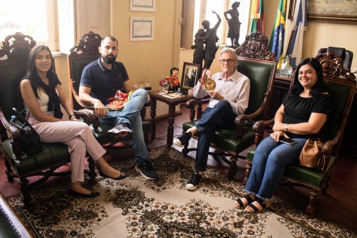 Pauta foi tratada durante encontro com organizador do Desafio Rota do Pêssego, evento de cicloturismo que reuniu cerca de 620 participantes na segunda edição