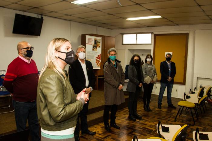 Essa foi a primeira turma capacitada por equipe própria da Prefeitura. Metodologia socioemocional integra as estratégias de Prevenção do Pacto Pelotas pela Paz
