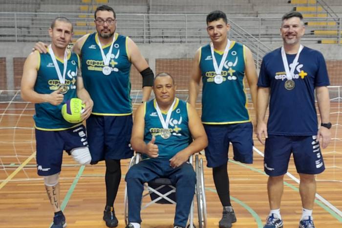 Primeira edição do evento, com a modalidade Vôlei Sentado, contou a participação de equipes de Pelotas e Porto Alegre