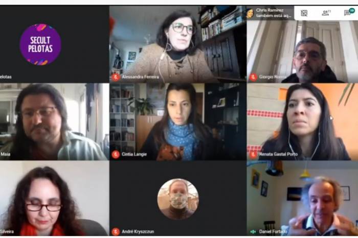 Evento é transmitido pelo canal da Secult no Youtube e atraiu cerca de 90 pessoas no primeiro dia