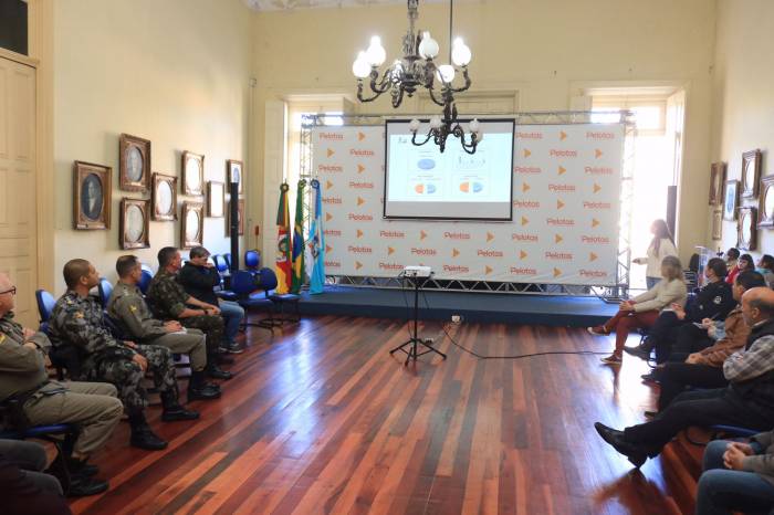 Redução do número de crimes contra a vida, que vem sendo registrado desde 2017 em Pelotas, foi destaque em encontro do Gabinete de Gestão Integrada do Pacto