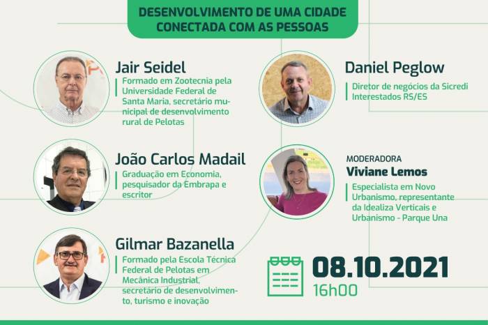 Representantes da Prefeitura participarão das discussões sobre o desenvolvimento de uma cidade conectada com as pessoas