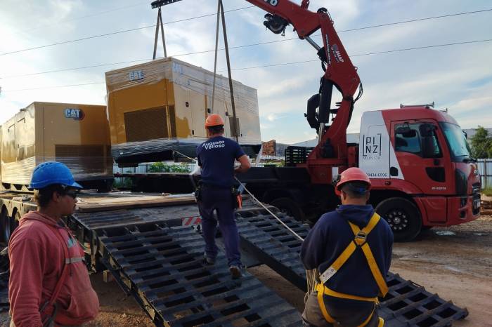 Conjunto dos equipamentos é considerado o mais relevante em relação ao total da obra, correspondendo a 4% do valor orçado