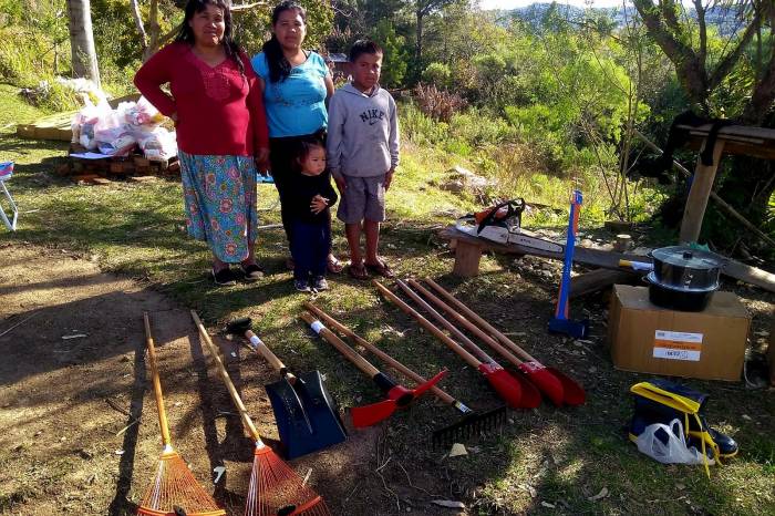 Com os R$ 20 mil repassados pelo edital, Aldeia Mbyá-Guarani Kapi’i Ovy (Capim Verde) vai construir uma Casa para Artesanato e outra de Reza. É a primeira vez que uma comunidade indígena pelotense é contemplada.