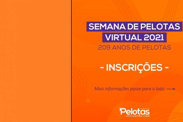 Qualquer pelotense, de nascimento ou radicado, pode participar das homenagens em comemoração aos 209 anos do Município, celebrados na primeira semana de julho