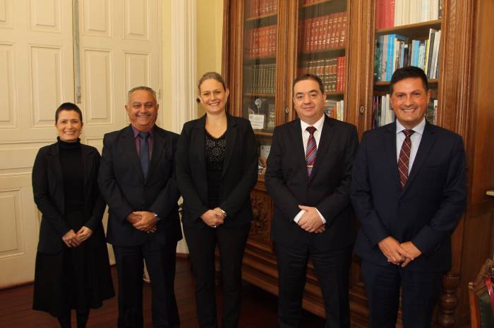 Visita buscou aproximação e fortalecimento de relação com o Executivo
