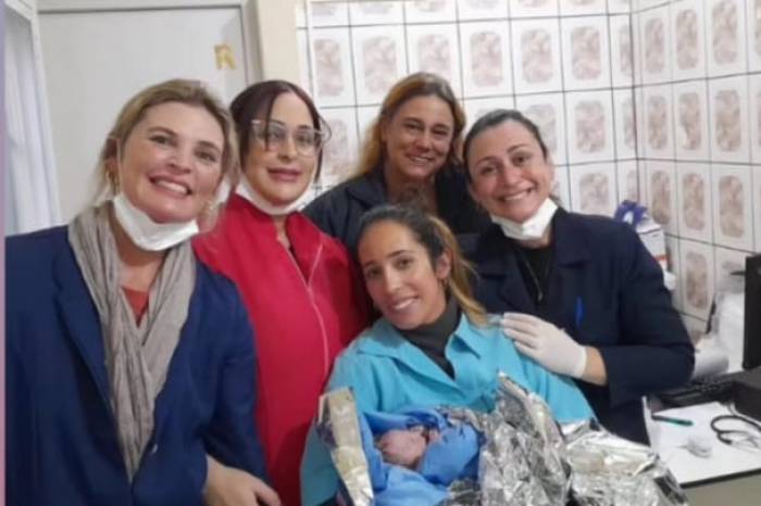 Eric Davi não esperou o Samu chegar e nasceu com a ajuda da equipe da Unidade. Parto aconteceu na tarde de terça-feira (21)