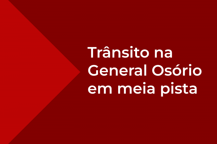 Prefeitura chama atenção de condutores de veículos para que optem por outras vias para se deslocar à área norte da cidade